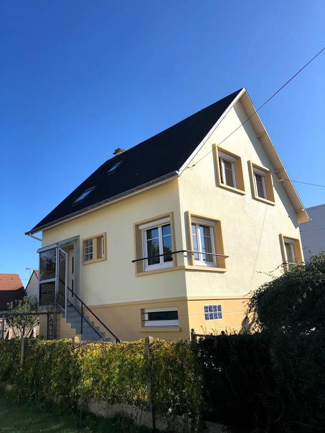 Résultat final de la maison après peinture